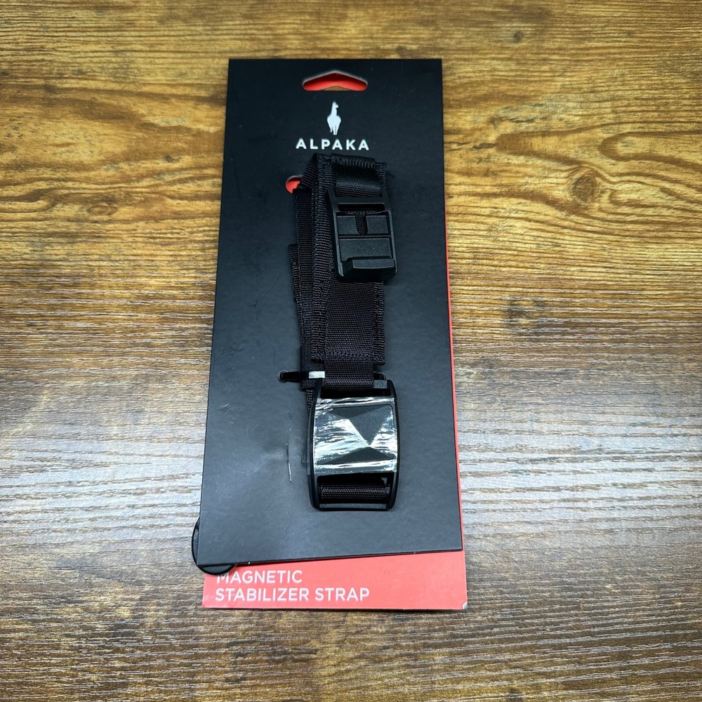 ALPAKA Magnetic Stabilizer Strap Black for Bravo & Go Sling Bags AC010040100 NEW